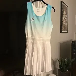 [LACOSTE] Tennis Color Tipping Dress ワンピス ☆送料込☆ Women's Piqué Tennis Dress with Removable Liner - Dresses